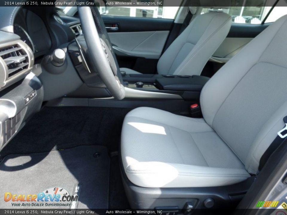 2014 Lexus IS 250 Nebula Gray Pearl / Light Gray Photo #10