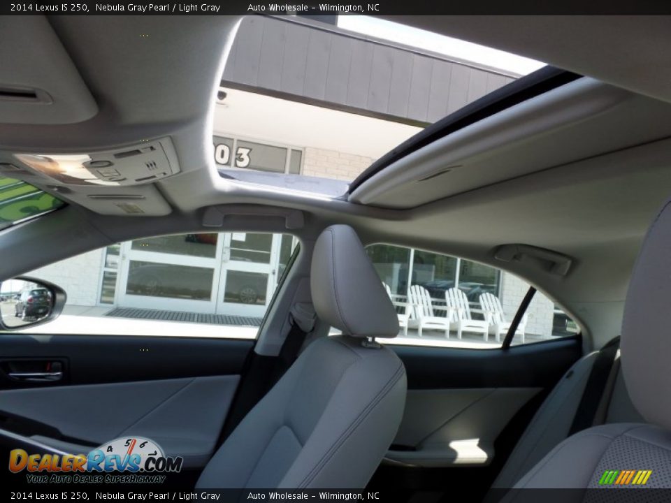 2014 Lexus IS 250 Nebula Gray Pearl / Light Gray Photo #11