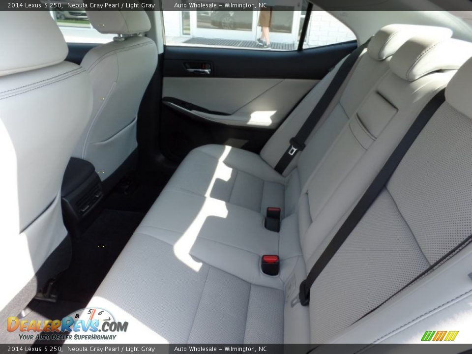 2014 Lexus IS 250 Nebula Gray Pearl / Light Gray Photo #12