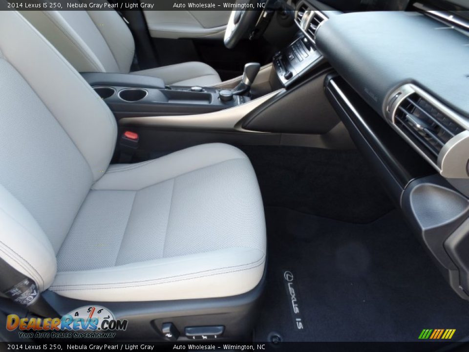 2014 Lexus IS 250 Nebula Gray Pearl / Light Gray Photo #13