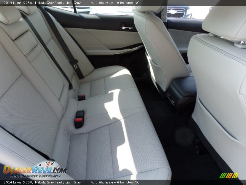 2014 Lexus IS 250 Nebula Gray Pearl / Light Gray Photo #14