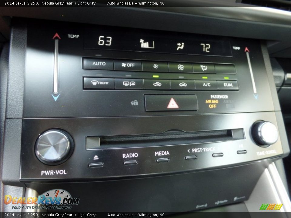 2014 Lexus IS 250 Nebula Gray Pearl / Light Gray Photo #19