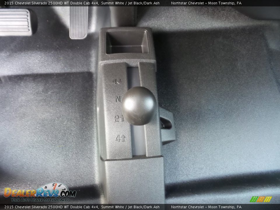 2015 Chevrolet Silverado 2500HD WT Double Cab 4x4 Summit White / Jet Black/Dark Ash Photo #18