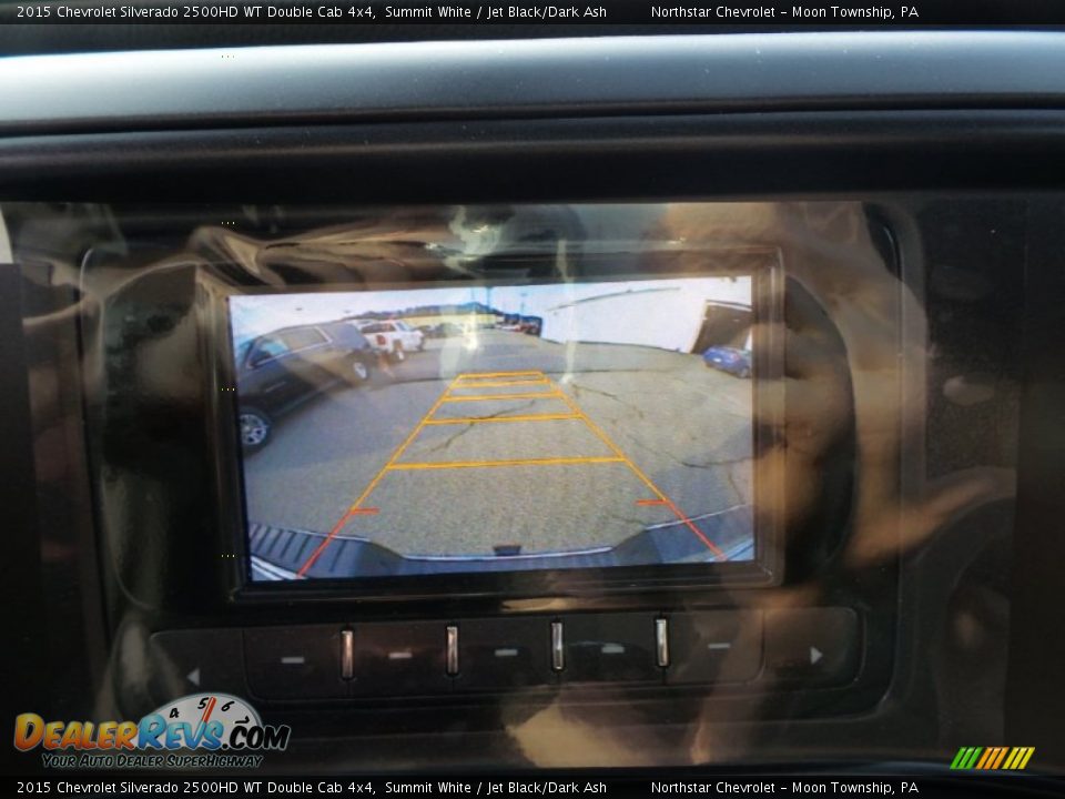 2015 Chevrolet Silverado 2500HD WT Double Cab 4x4 Summit White / Jet Black/Dark Ash Photo #19