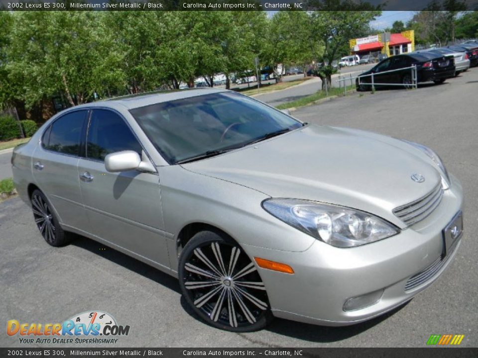 2002 Lexus ES 300 Millennium Silver Metallic / Black Photo #3