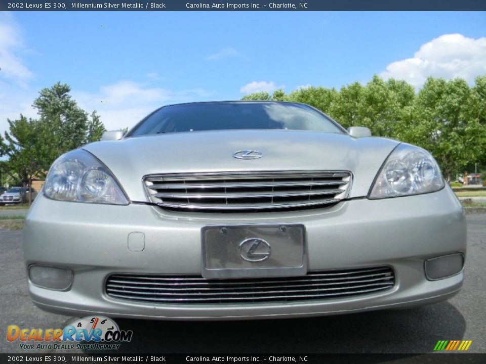 2002 Lexus ES 300 Millennium Silver Metallic / Black Photo #4