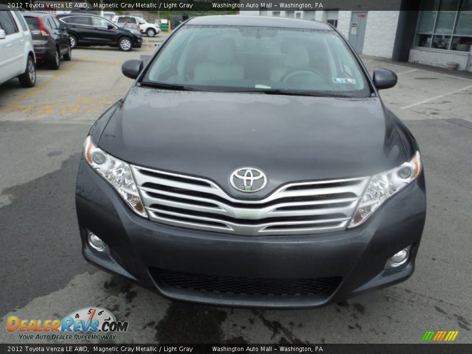 2012 Toyota Venza LE AWD Magnetic Gray Metallic / Light Gray Photo #4