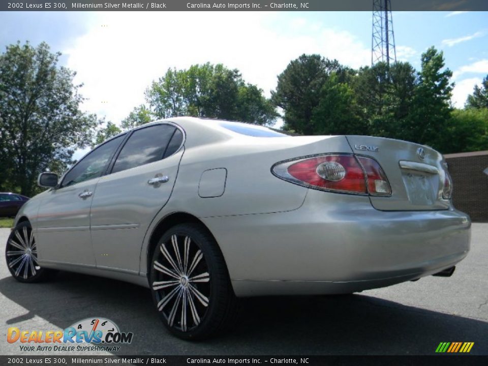 2002 Lexus ES 300 Millennium Silver Metallic / Black Photo #8