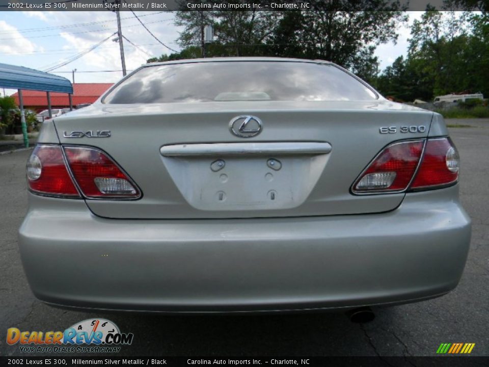 2002 Lexus ES 300 Millennium Silver Metallic / Black Photo #9