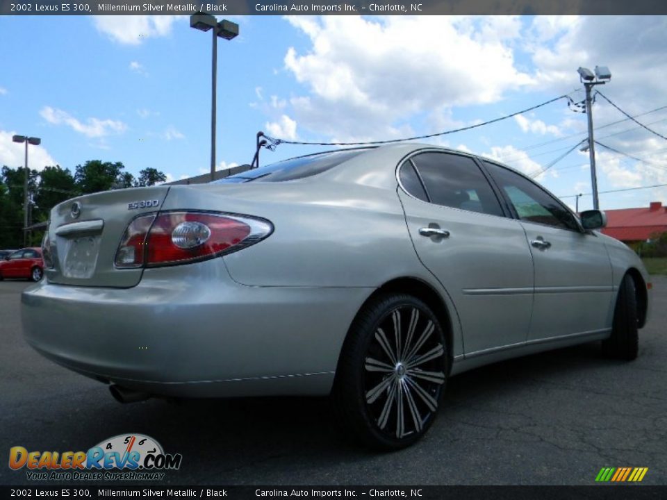 2002 Lexus ES 300 Millennium Silver Metallic / Black Photo #10