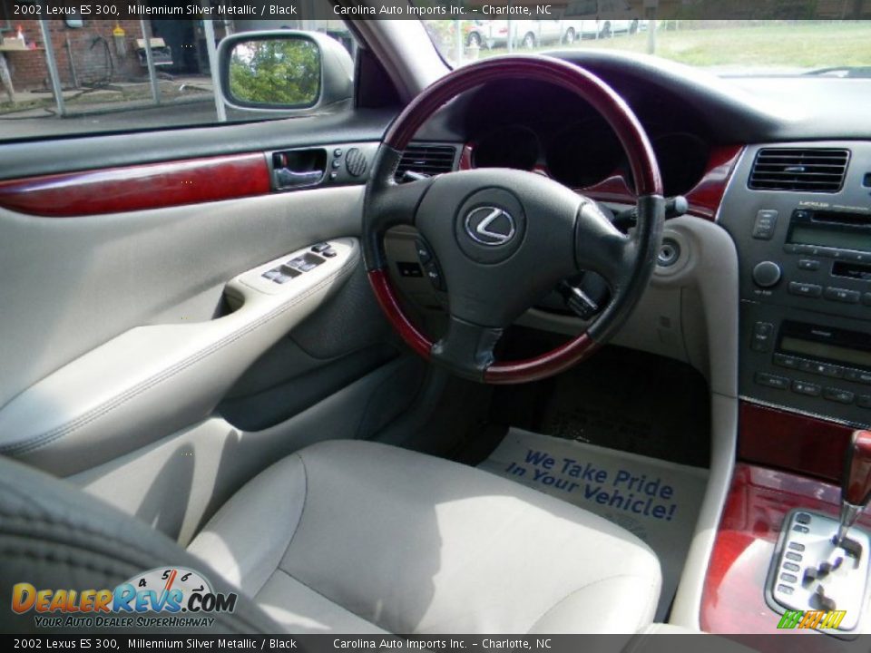 2002 Lexus ES 300 Millennium Silver Metallic / Black Photo #12