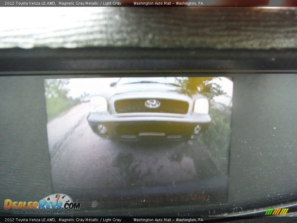2012 Toyota Venza LE AWD Magnetic Gray Metallic / Light Gray Photo #13