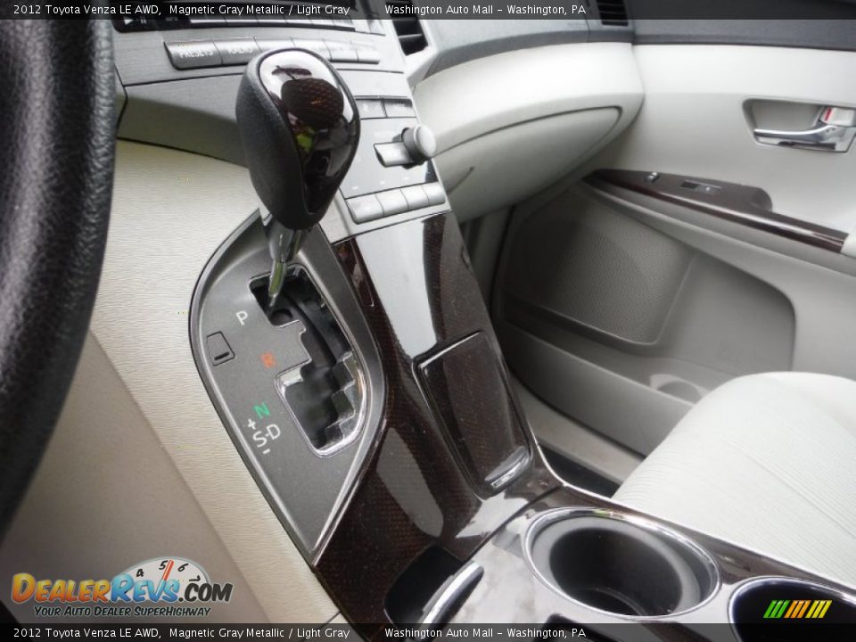 2012 Toyota Venza LE AWD Magnetic Gray Metallic / Light Gray Photo #14