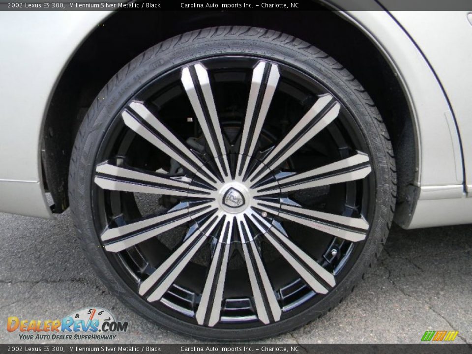 2002 Lexus ES 300 Millennium Silver Metallic / Black Photo #26
