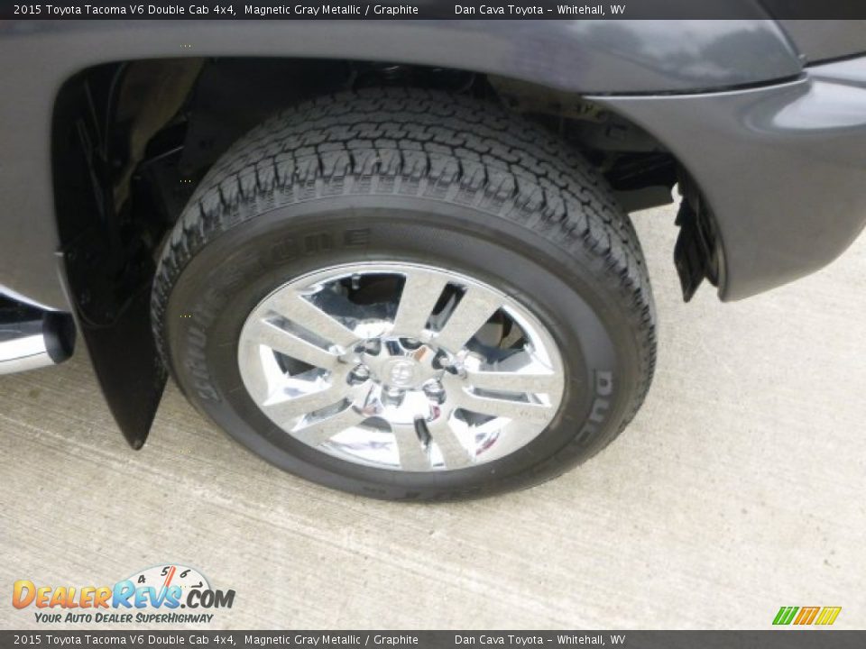 2015 Toyota Tacoma V6 Double Cab 4x4 Magnetic Gray Metallic / Graphite Photo #2