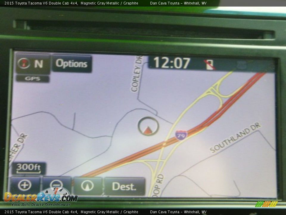 2015 Toyota Tacoma V6 Double Cab 4x4 Magnetic Gray Metallic / Graphite Photo #17