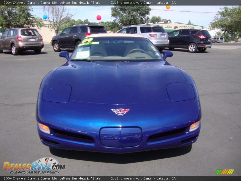 2004 Chevrolet Corvette Convertible LeMans Blue Metallic / Shale Photo #2