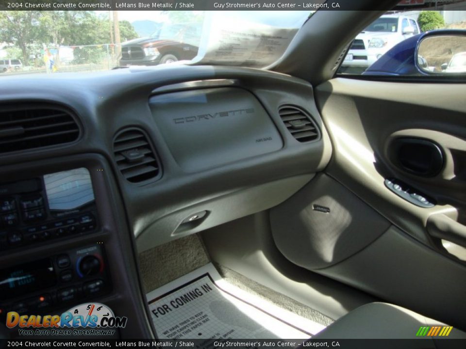 2004 Chevrolet Corvette Convertible LeMans Blue Metallic / Shale Photo #15
