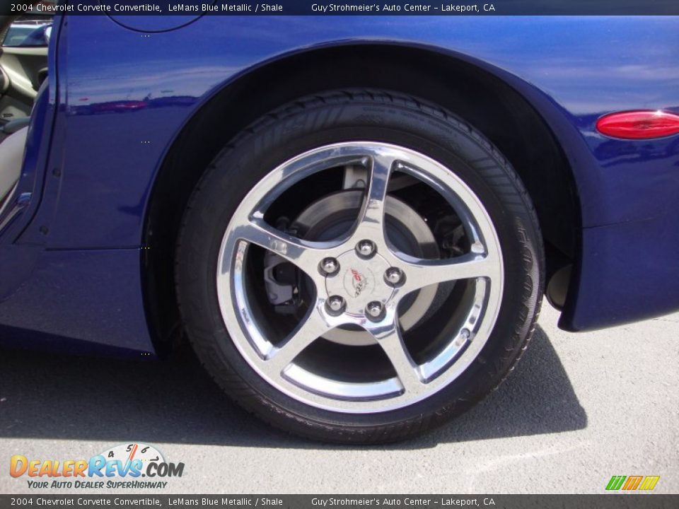 2004 Chevrolet Corvette Convertible LeMans Blue Metallic / Shale Photo #21