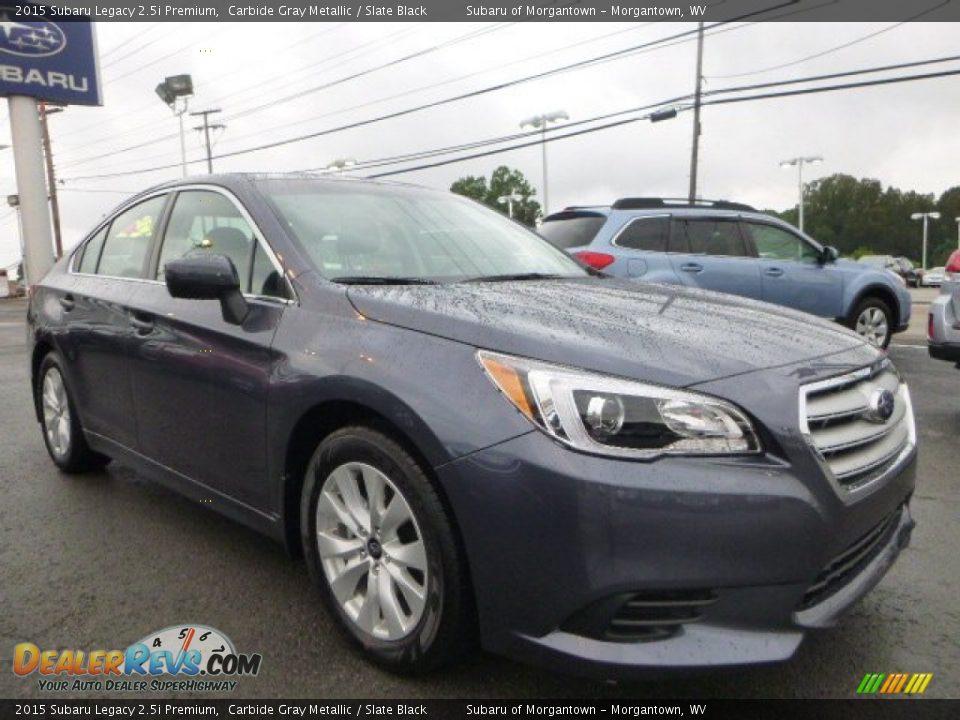 2015 Subaru Legacy 2.5i Premium Carbide Gray Metallic / Slate Black Photo #1