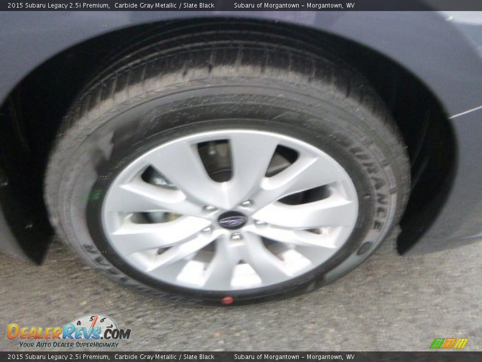2015 Subaru Legacy 2.5i Premium Carbide Gray Metallic / Slate Black Photo #2