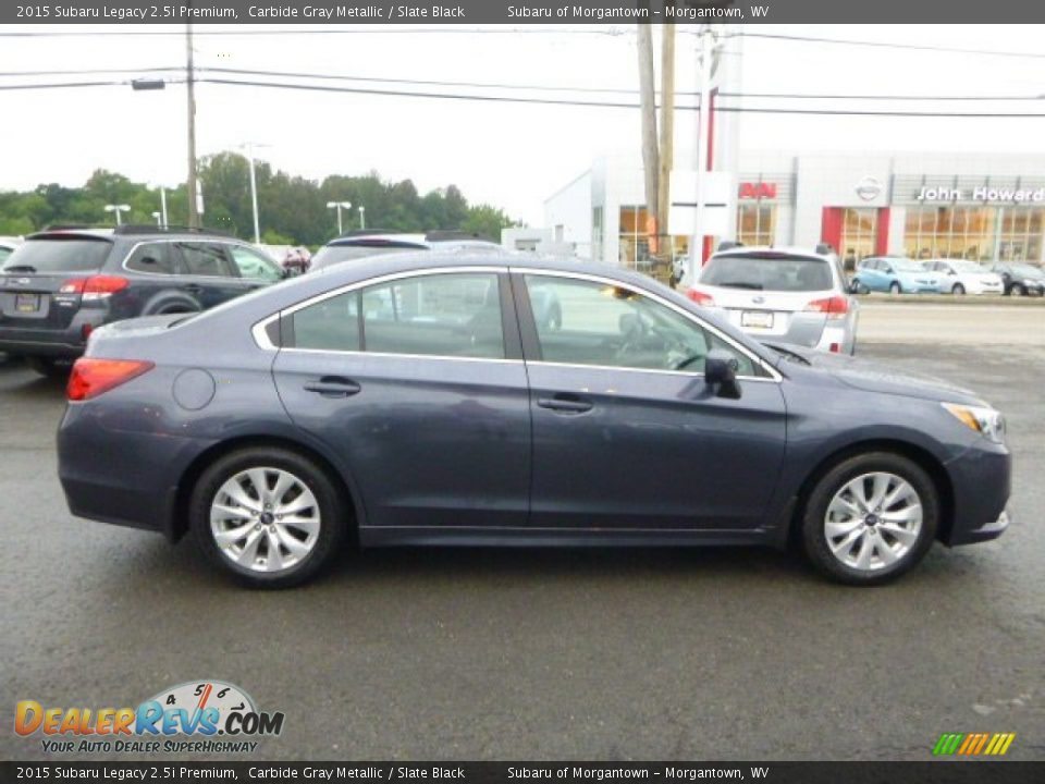 2015 Subaru Legacy 2.5i Premium Carbide Gray Metallic / Slate Black Photo #3