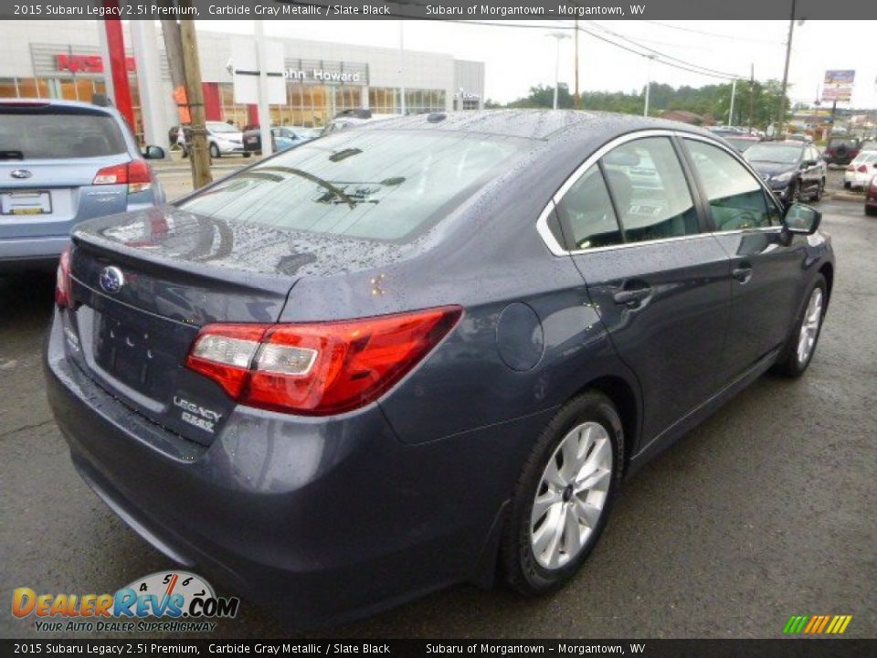 2015 Subaru Legacy 2.5i Premium Carbide Gray Metallic / Slate Black Photo #4