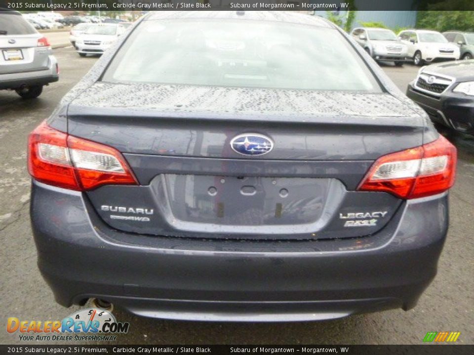 2015 Subaru Legacy 2.5i Premium Carbide Gray Metallic / Slate Black Photo #5