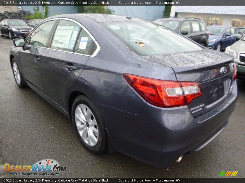 2015 Subaru Legacy 2.5i Premium Carbide Gray Metallic / Slate Black Photo #6