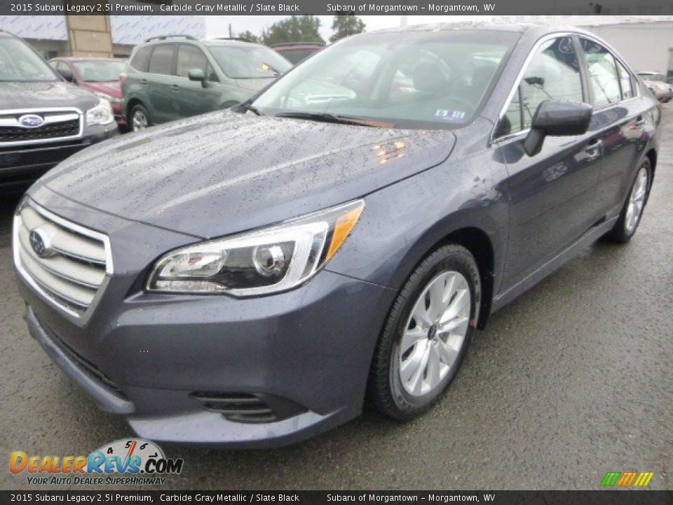 2015 Subaru Legacy 2.5i Premium Carbide Gray Metallic / Slate Black Photo #7