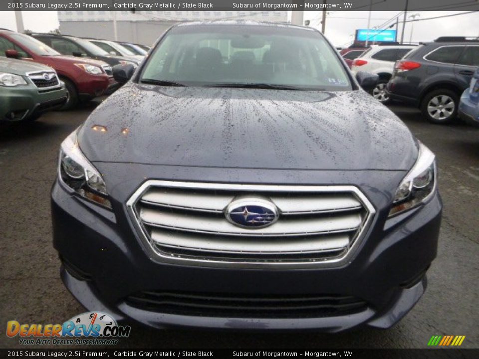 2015 Subaru Legacy 2.5i Premium Carbide Gray Metallic / Slate Black Photo #8