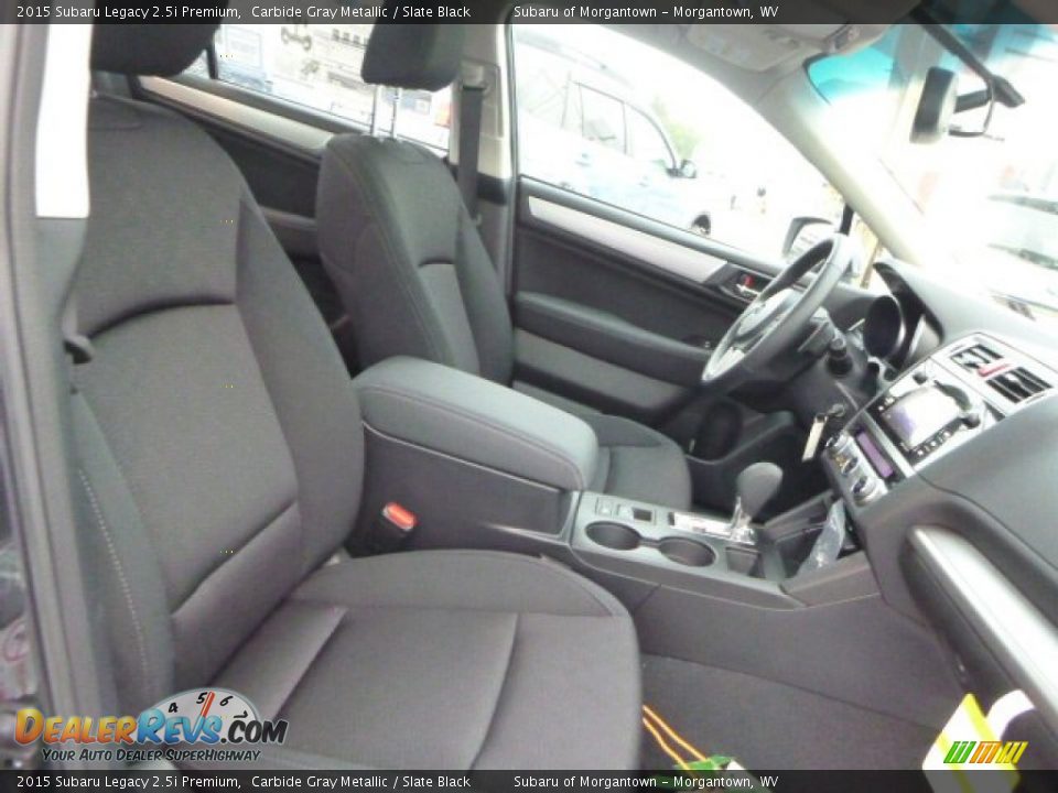 2015 Subaru Legacy 2.5i Premium Carbide Gray Metallic / Slate Black Photo #9