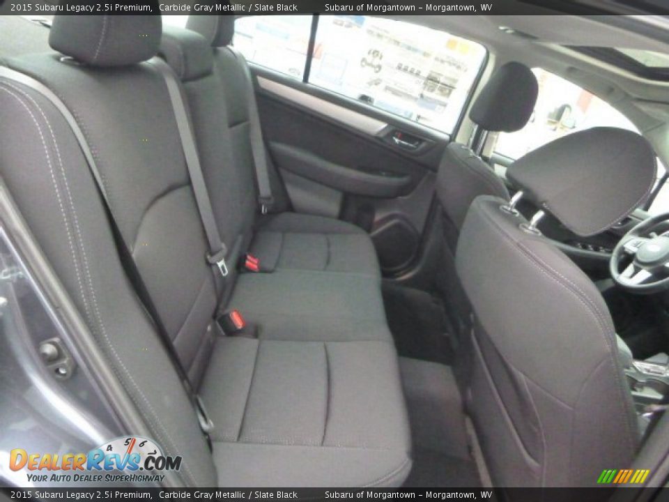 2015 Subaru Legacy 2.5i Premium Carbide Gray Metallic / Slate Black Photo #11