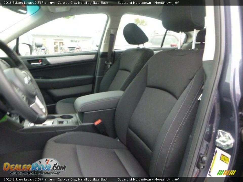 2015 Subaru Legacy 2.5i Premium Carbide Gray Metallic / Slate Black Photo #12