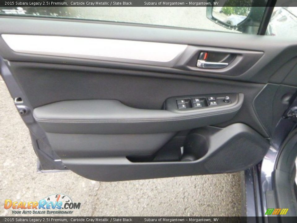 2015 Subaru Legacy 2.5i Premium Carbide Gray Metallic / Slate Black Photo #13