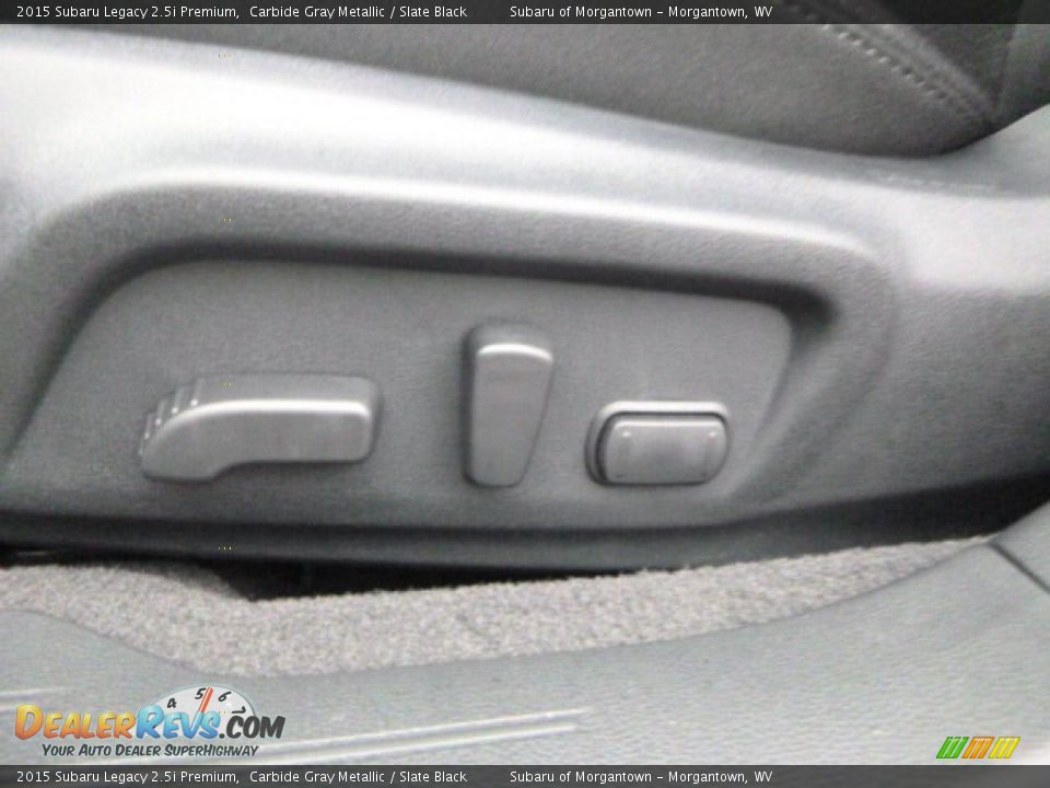 2015 Subaru Legacy 2.5i Premium Carbide Gray Metallic / Slate Black Photo #14