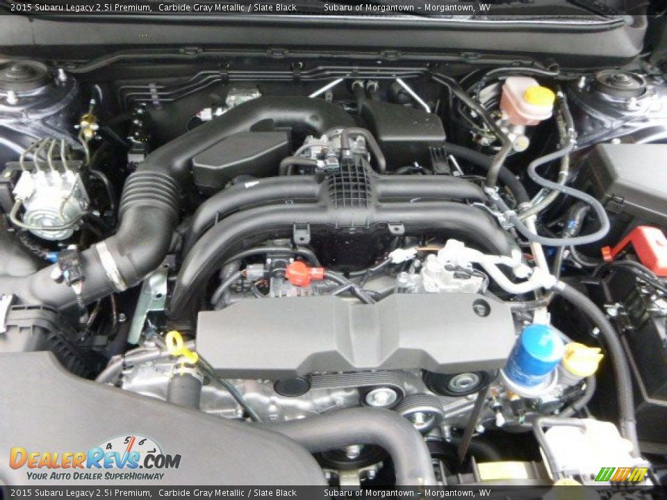 2015 Subaru Legacy 2.5i Premium Carbide Gray Metallic / Slate Black Photo #16