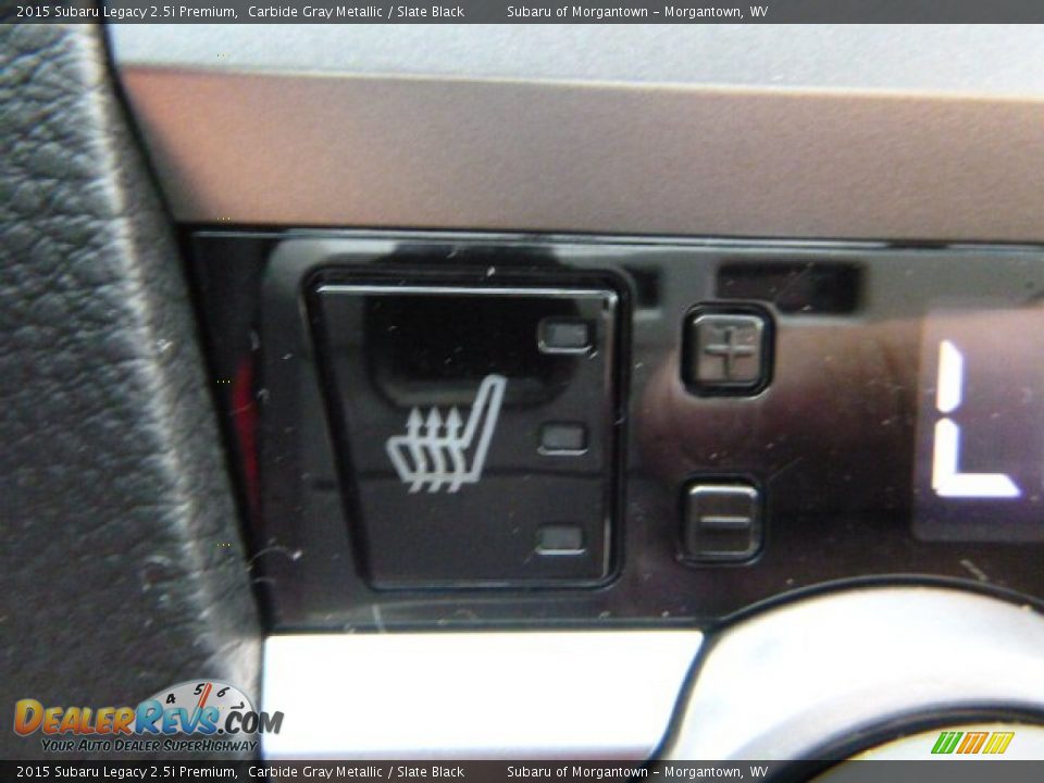 2015 Subaru Legacy 2.5i Premium Carbide Gray Metallic / Slate Black Photo #19