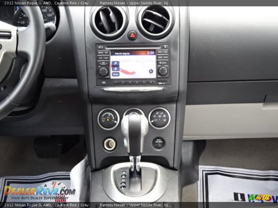 2012 Nissan Rogue SL AWD Cayenne Red / Gray Photo #18