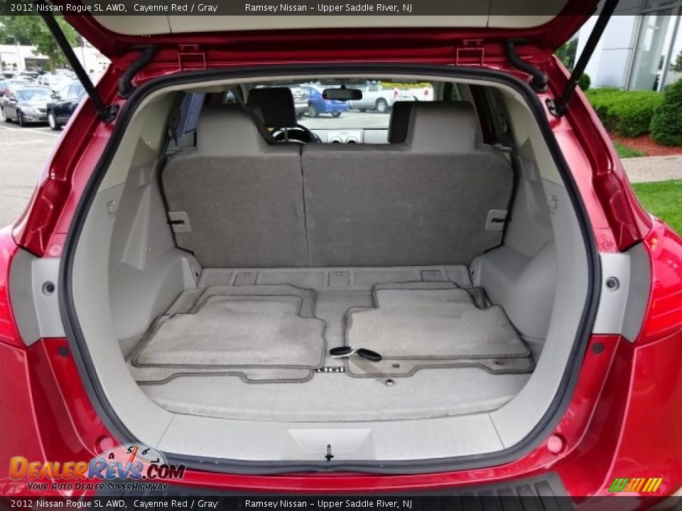 2012 Nissan Rogue SL AWD Cayenne Red / Gray Photo #19