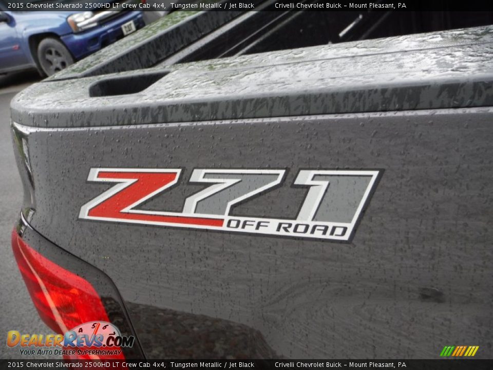 2015 Chevrolet Silverado 2500HD LT Crew Cab 4x4 Tungsten Metallic / Jet Black Photo #7
