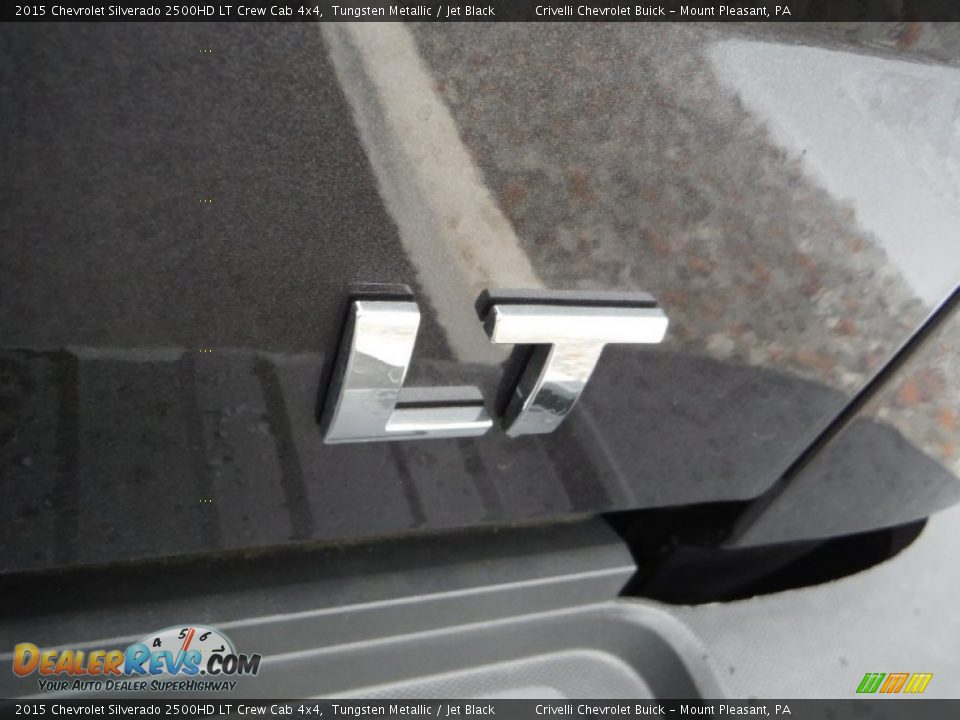 2015 Chevrolet Silverado 2500HD LT Crew Cab 4x4 Tungsten Metallic / Jet Black Photo #9