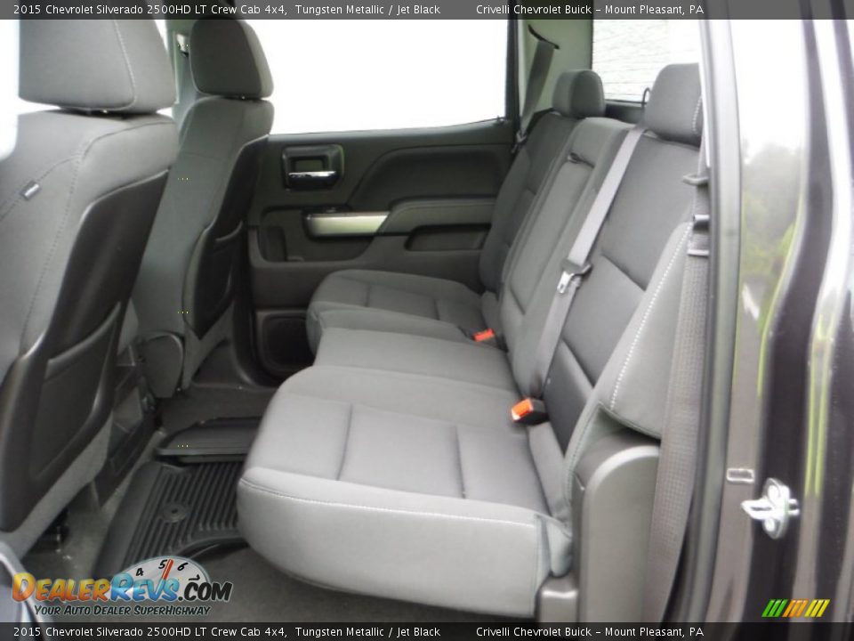 2015 Chevrolet Silverado 2500HD LT Crew Cab 4x4 Tungsten Metallic / Jet Black Photo #22