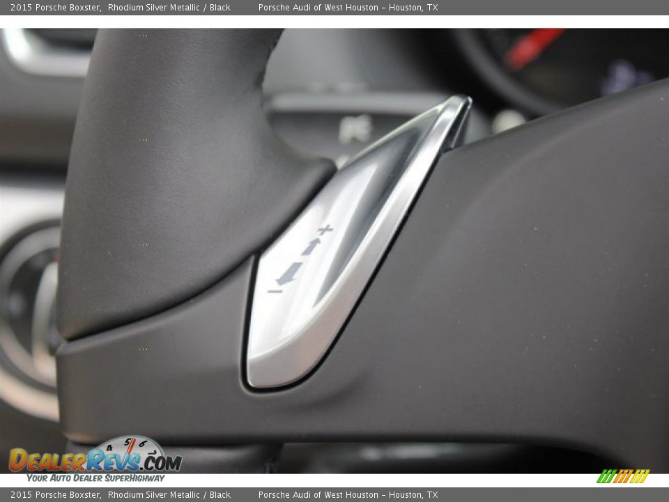 2015 Porsche Boxster Rhodium Silver Metallic / Black Photo #29
