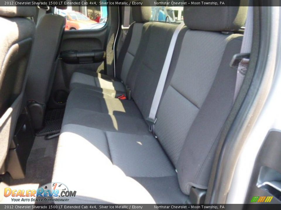 2012 Chevrolet Silverado 1500 LT Extended Cab 4x4 Silver Ice Metallic / Ebony Photo #13