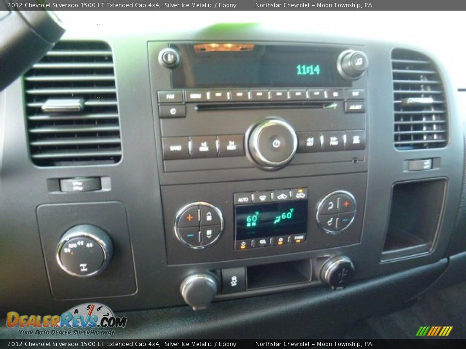 2012 Chevrolet Silverado 1500 LT Extended Cab 4x4 Silver Ice Metallic / Ebony Photo #18