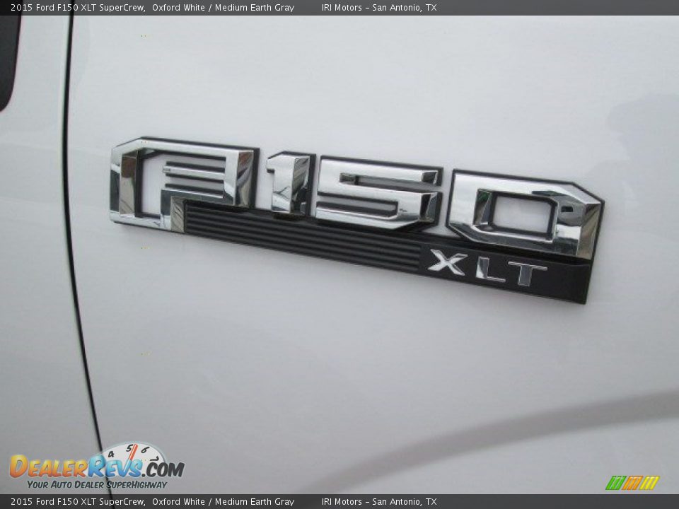 2015 Ford F150 XLT SuperCrew Oxford White / Medium Earth Gray Photo #4