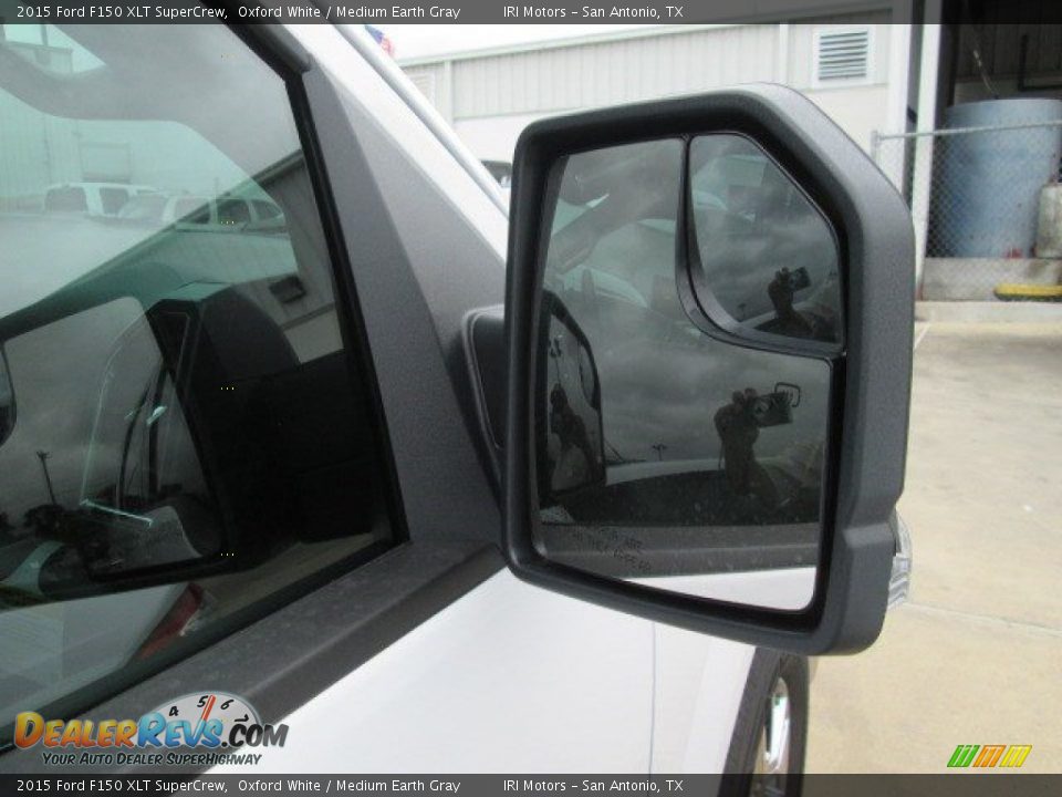 2015 Ford F150 XLT SuperCrew Oxford White / Medium Earth Gray Photo #6