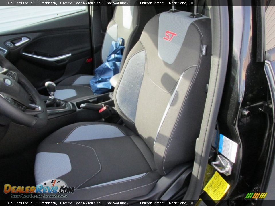 Front Seat of 2015 Ford Focus ST Hatchback Photo #21