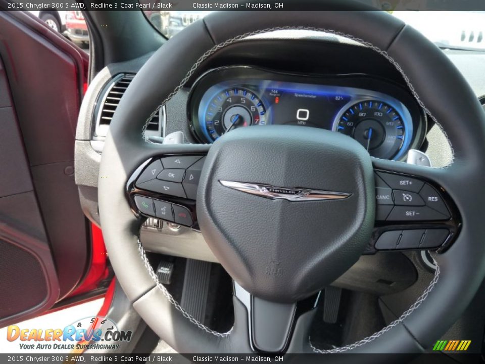 2015 Chrysler 300 S AWD Steering Wheel Photo #13